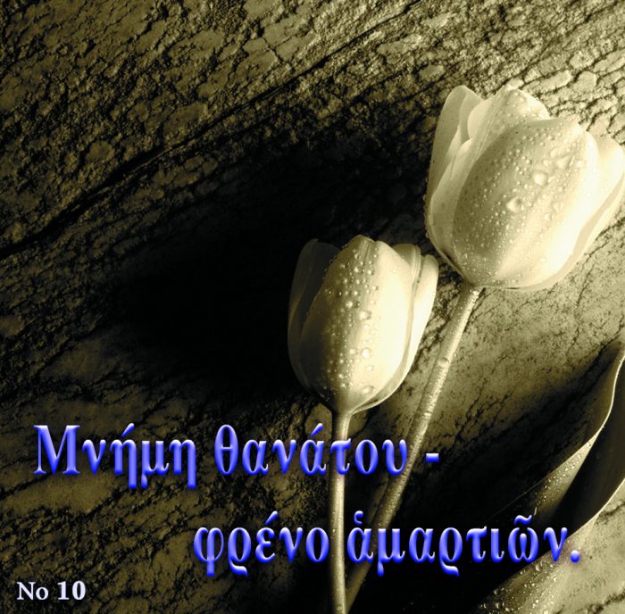 10.ΜΝΗΜΗ ΘΑΝΑΤΟΥ ΦΡΕΝΟ ΑΜΑΡΤΙΩΝ